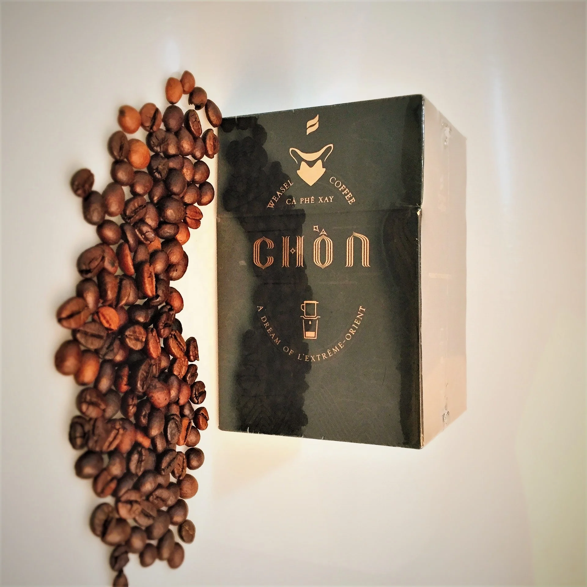 Настоящие кофейные зерна Weasel Kopi Luwak высшего качества