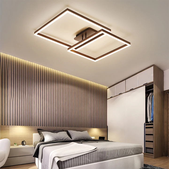 
 Большая роскошная креативная декоративная акриловая потолочная лампа в стиле арт-деко для ресторана, домашнее регулируемое изменение цвета  