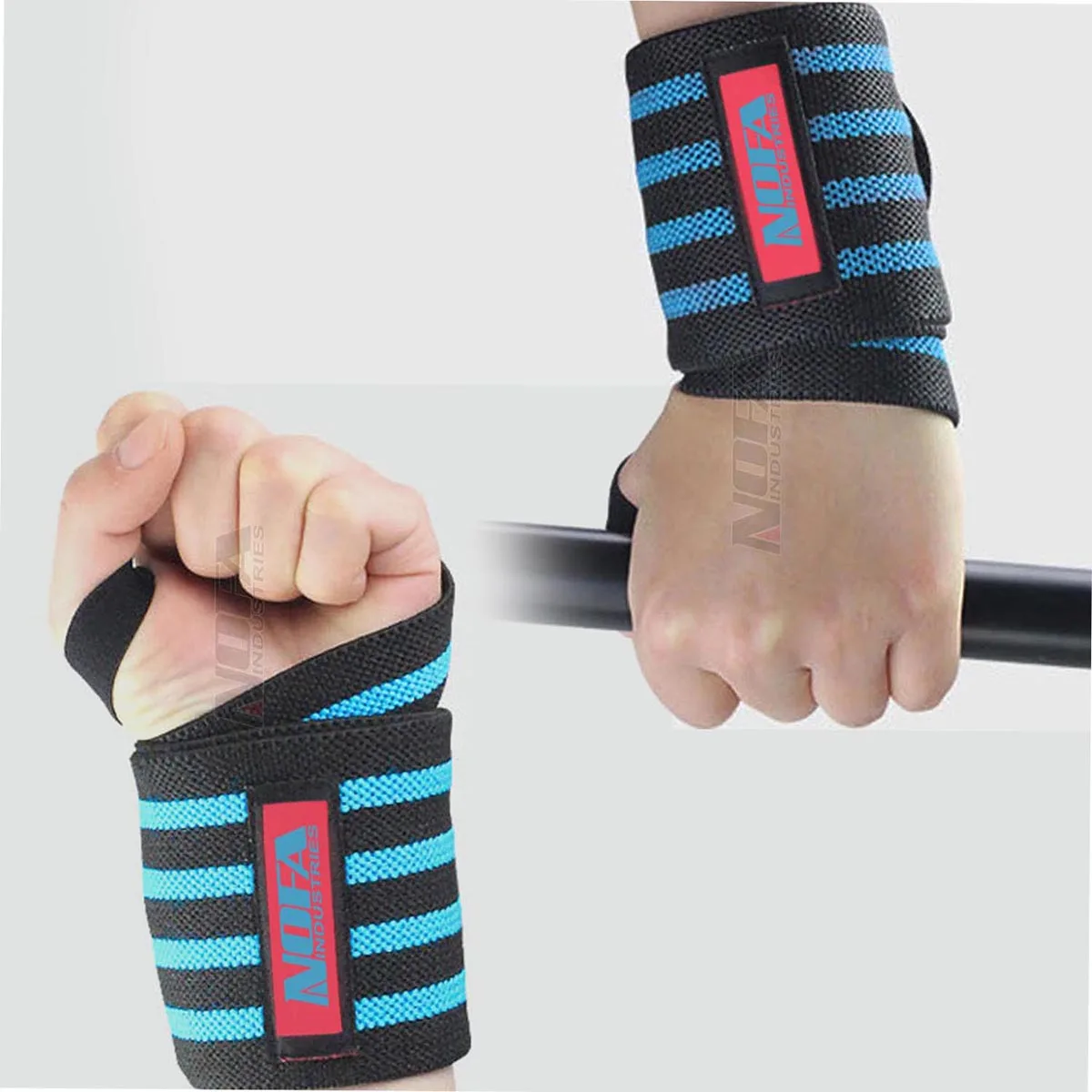 Hand Wrist Support Wrap Bandage Weight Lifting Strap Brace Wristband Exercise
