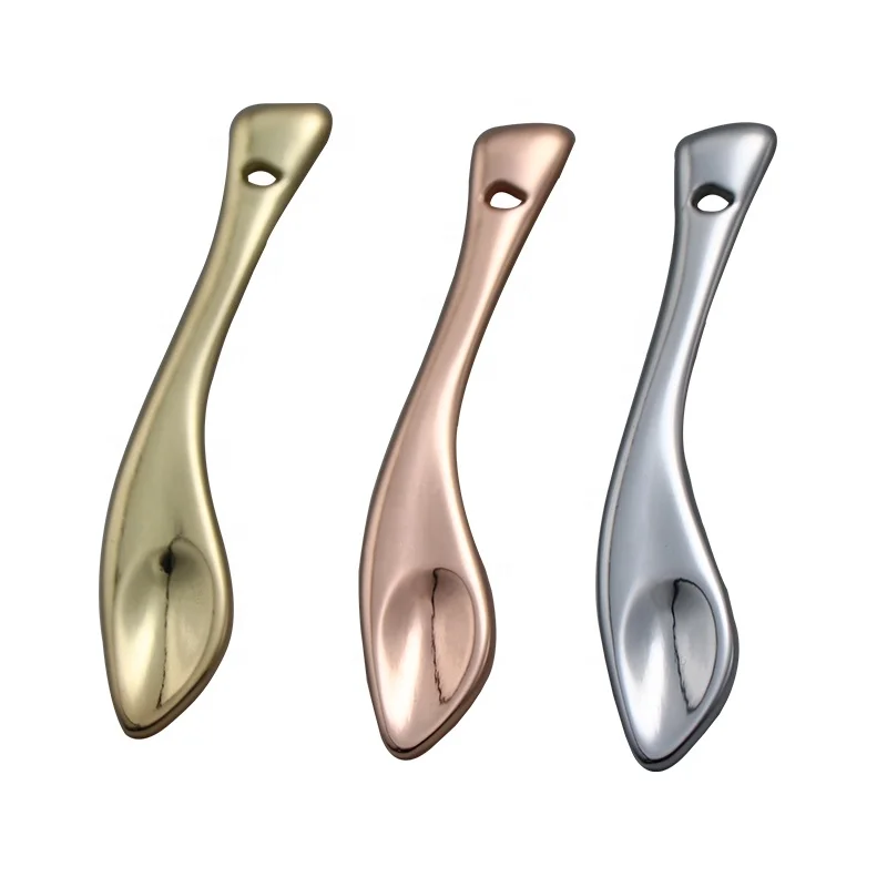 Индивидуальный инструмент для ухода за кожей, металлическая маленькая ложка для крема для лица