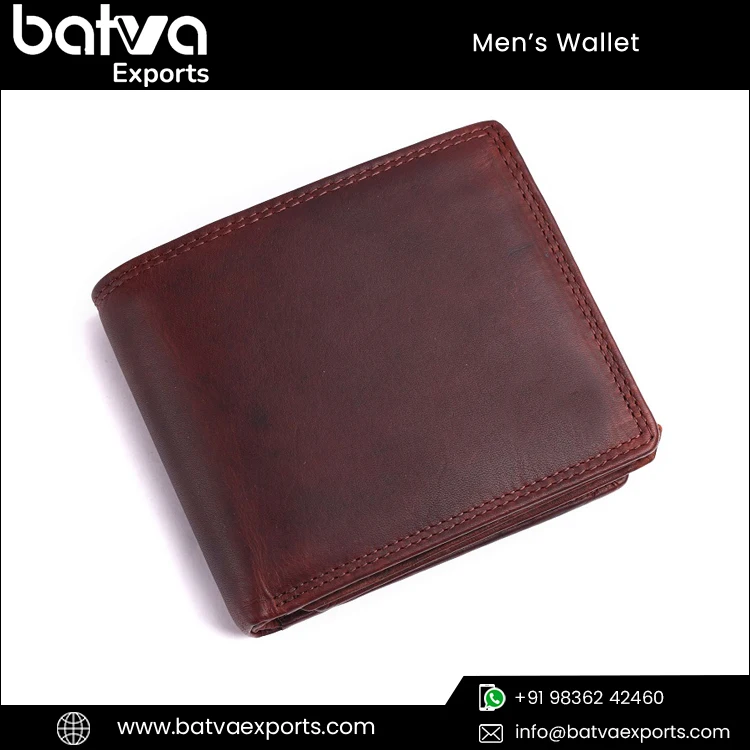 Source Genuine Leather RFID Blocking Men's Wallet with 1 Coin Pocket Two  Currency Pocket 12 Card Slots Compartments on m.