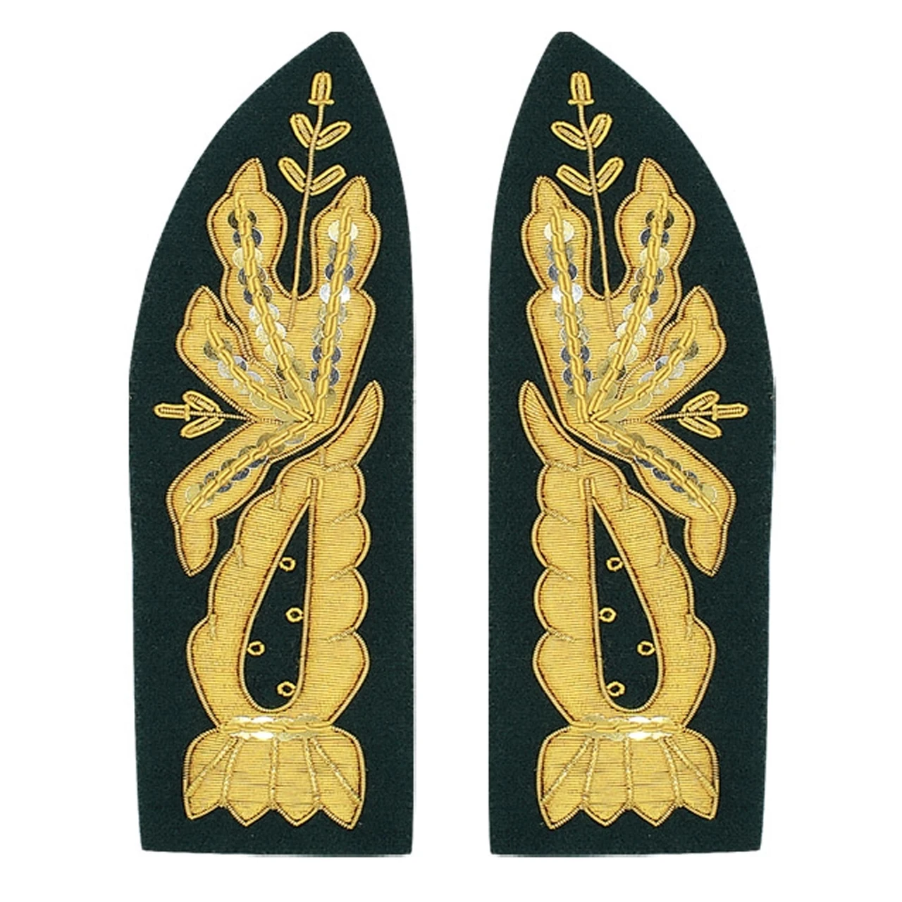 Pilot Epaulettes Custom Uniform Officer Uniform Badges And Patches ...