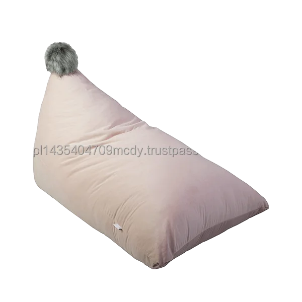 Kids Bean Bag With Filling Soft Velvet Cover Pouffe Nontoxic Buy