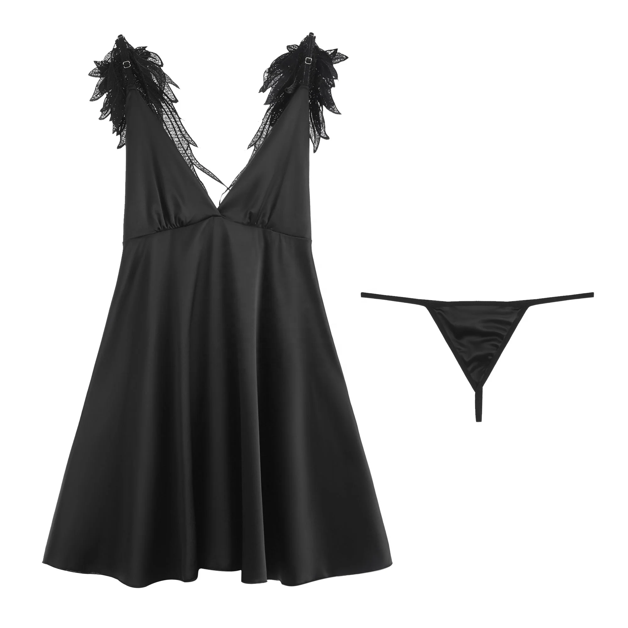 Retail Lady Pants Underwear Elegant Sexy Transparent Fat Ladies