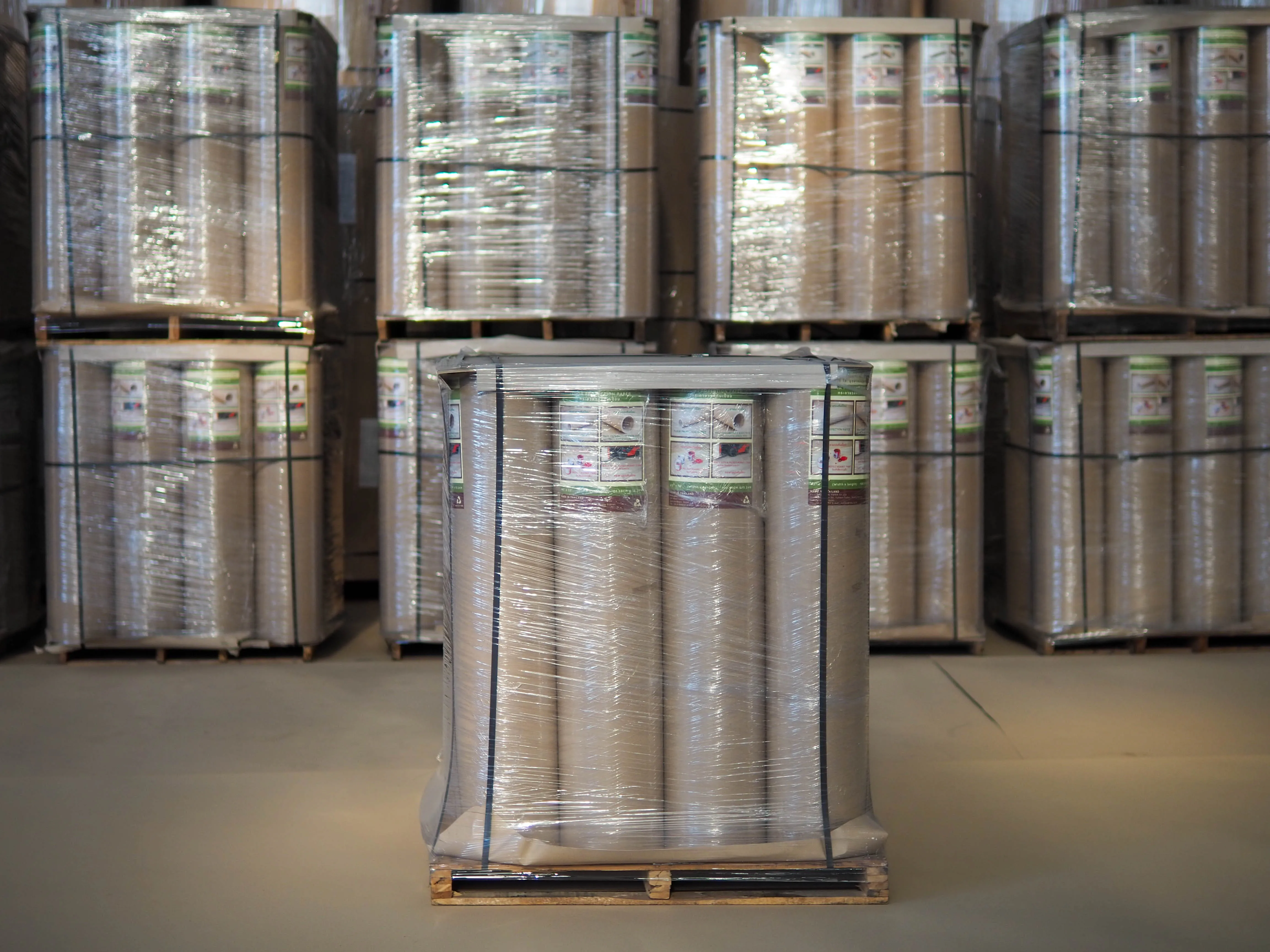 Brown Paper Roll Floor Protection Paper With Uncoated For Covering