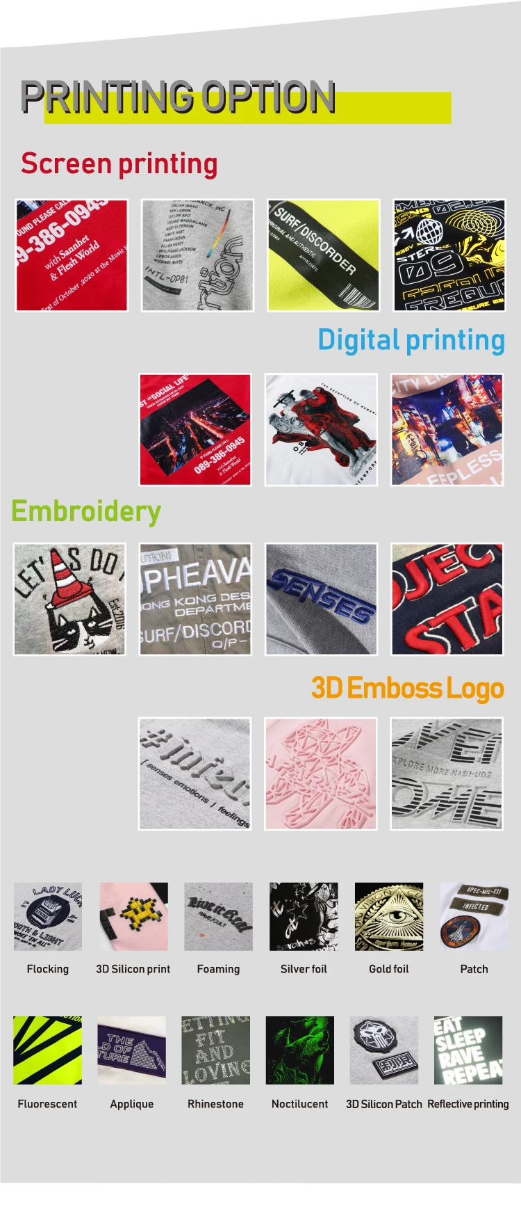 American Uniform Plus Size Clothing Mens Streetwear Custom Logo White