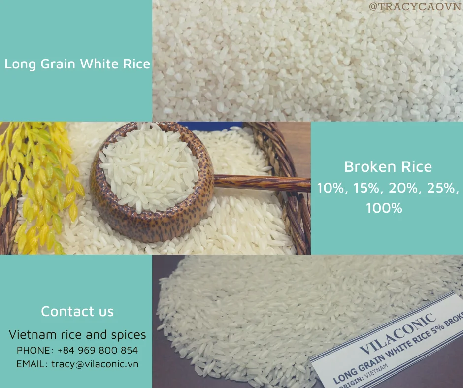 NEWEST CROP HIGH QUALITY VIETNAMESE LONG GRAIN WHITE RICE 5% BROKEN - TRACY CAO 84 969 800 854
