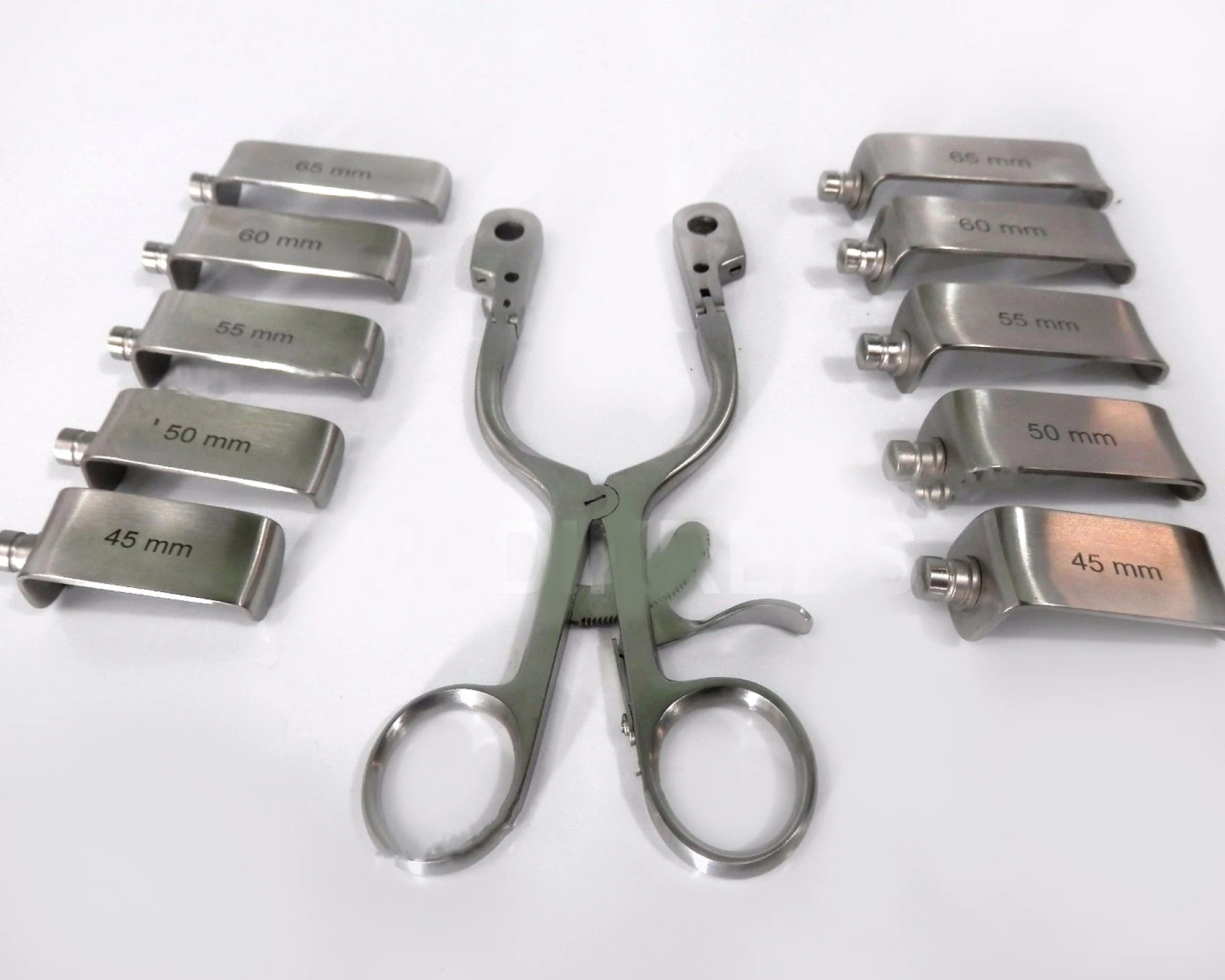 Rétracteur Cervical Cloward 10.5 Avec 10 Lames - Neuf Pour Neurochirurgie