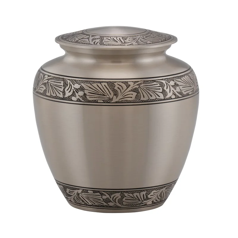 Mirror Quality Enamel Blue Cremation Urn Made With Material Aluminum ...