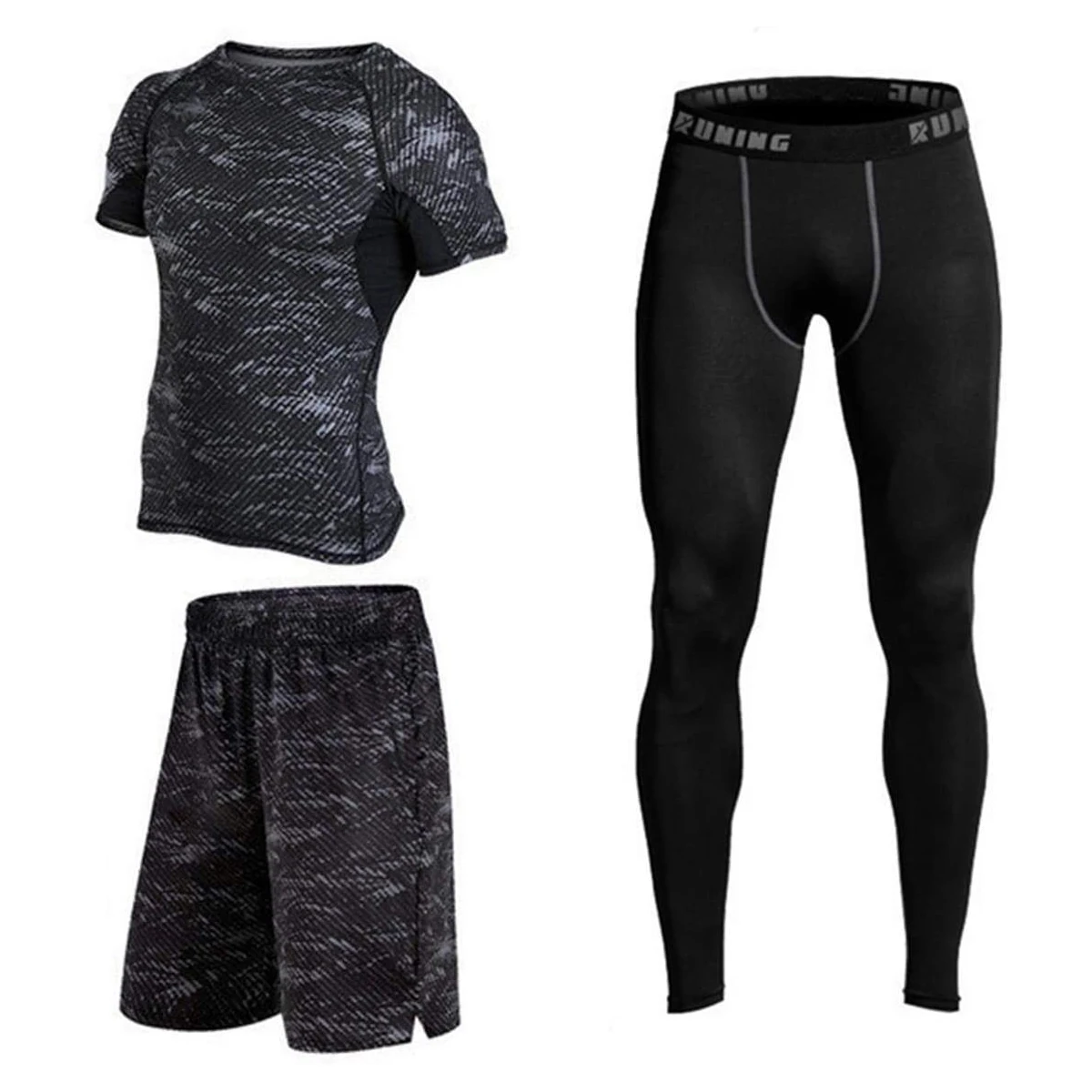 Oem Men's Compression Pants Sport Tight Leggings Tights Smooth Elastic