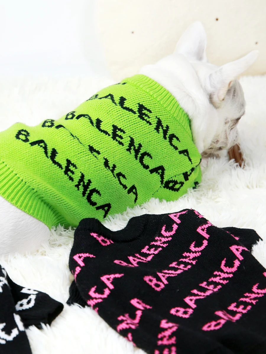 Dreamzoo Designer Custom Wholesale Pet Trendy Sweater Luxury Pet Dog