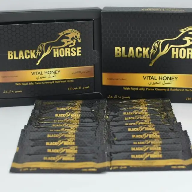 100% натуральный мед black horse royal honey vital honey.