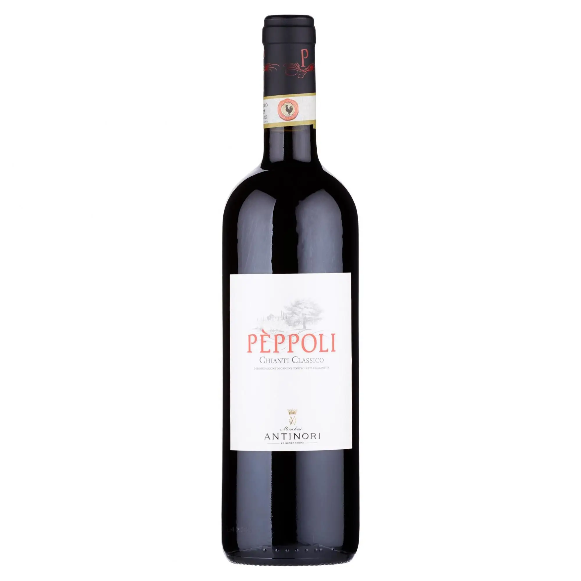 Wine Chianti Classico DOCG Red Top Selection Made in Italy 0.75 L a Good Ruby Red Wine for Dessert Wine Reserve 13.5 Grade Dry