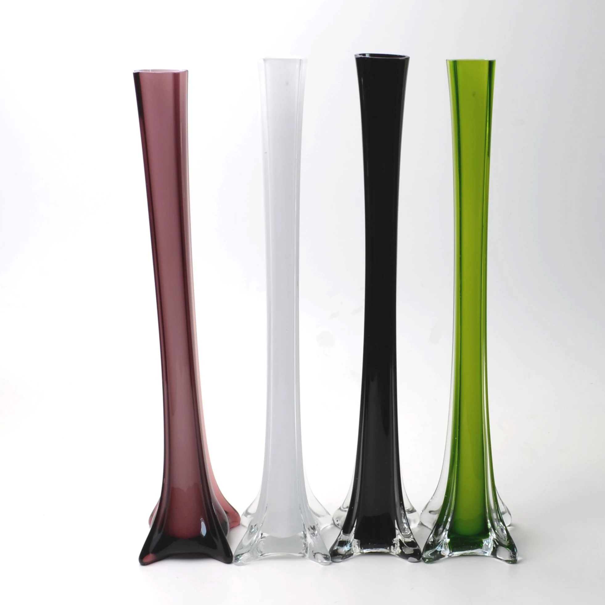 Свадебный большой цилиндр вазы и центральный круглый стеклянная ваза