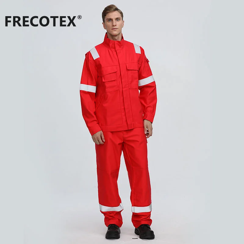 FRECOTEX FR Flame Retardant Welding Protection Clothing Fireproof Flame Resistant Jacket Companies