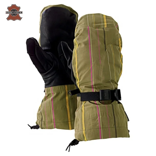 Зимние теплые мотоциклетные водонепроницаемые перчатки для сноуборда катания на коньках зимние кожаные из Пакистана