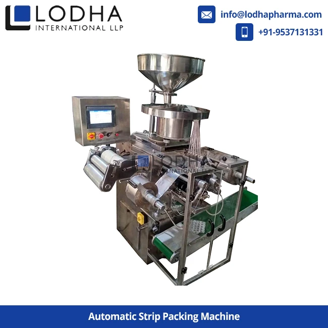 Automatic Pharmaceutical Double Soft Aluminum Foil Strip Packing Machine