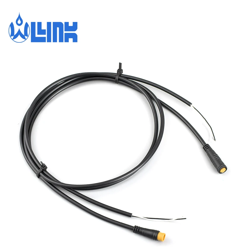 Водонепроницаемый Кабельный соединитель Julet 2/3/4/5/6/7pin для провода дисплея Ebrake электрические кабели электровелосипеда водонепроницаемый