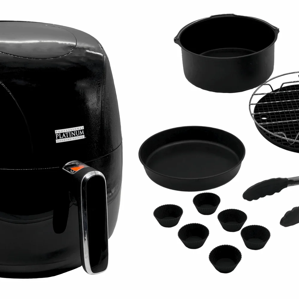 Popular Professional Platinum Digital Air Cooker Fryer Oven- 7 Piece Set- Wholesale Pricing- Landed in USA- Ready to Ship