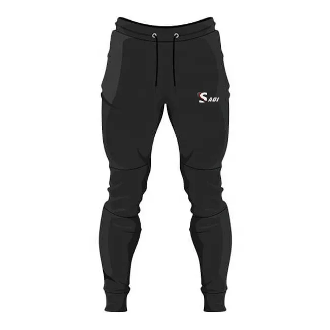 Casual Pantalon De Survêtement Pour Hommes Active Coton Cordon De Course Sport Jogging