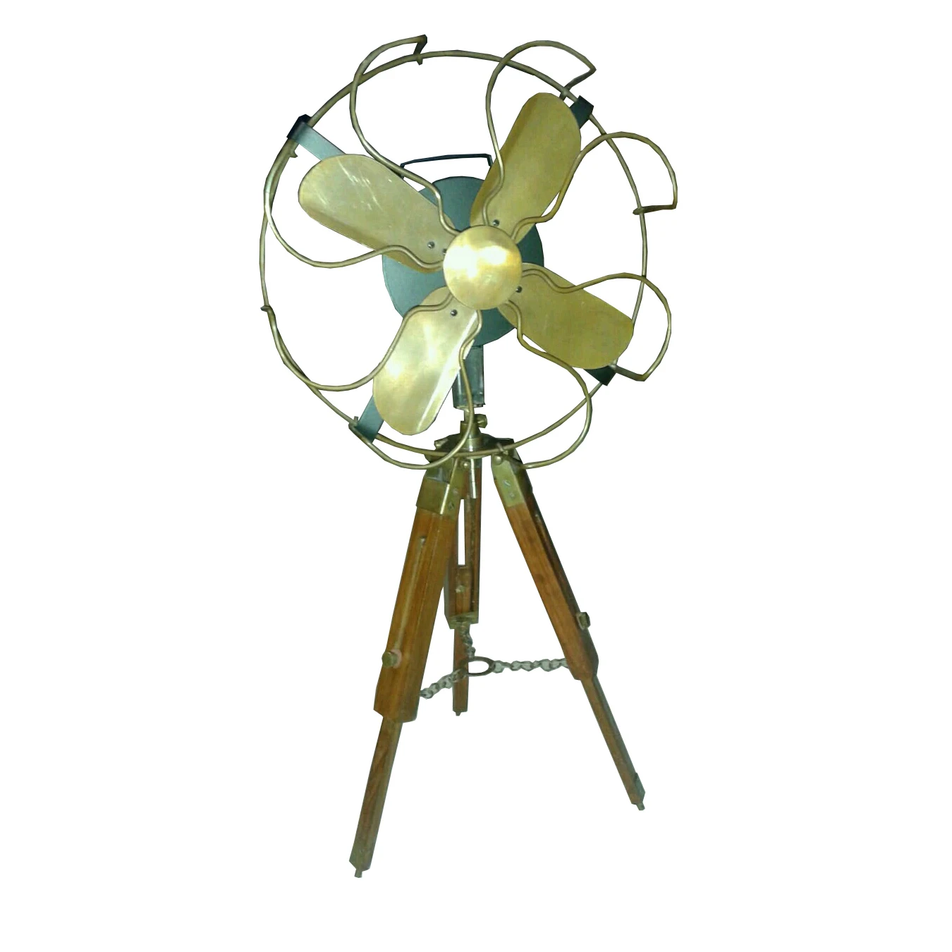 High Demanding Classical Vintage Electric Fan With Tripod Stand 4 Metal Blades And Cage Antique Decorative Fans Wholesale Buy High Demanding Classical Vintage Electric Fan With Tripod Stand 4 Metal Blades