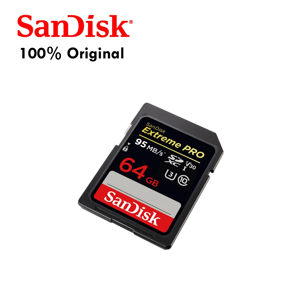 Карта памяти sandisk extreme pro sdxc 64gb sdsdxxy 064g gn4in