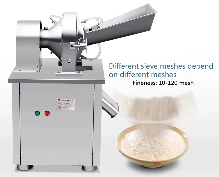 Машина для измельчения семян сои, трав, перца, зерна, машина для измельчения риса с системой водяного охлаждения