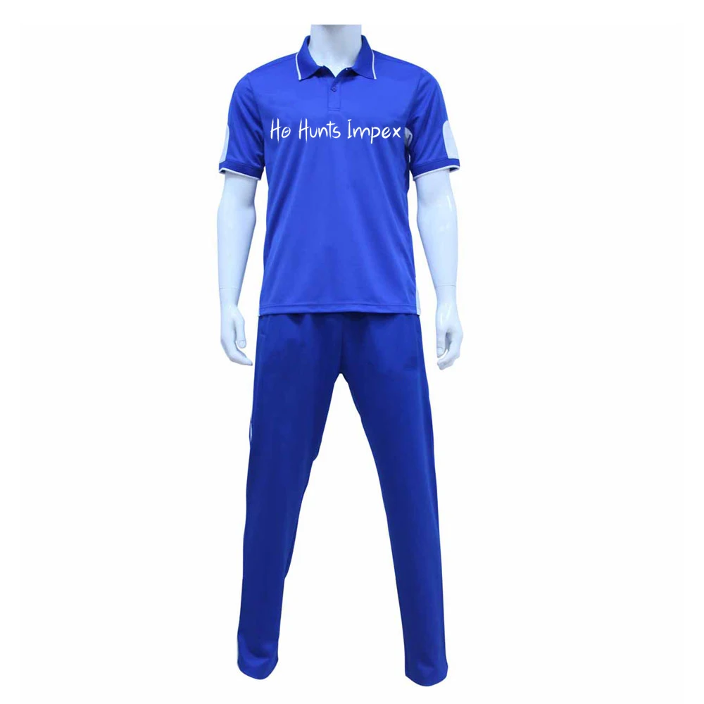 Source Sports T Shirt Cricket Uniform New Design Cricket Jerseys (Blue) on  m.