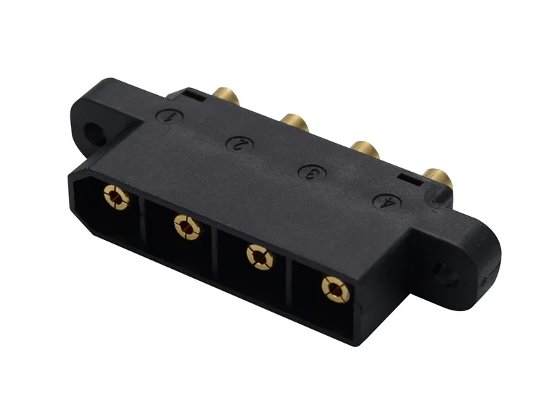 4pin High Current Connectors,High Voltage Gold Plated Connectors For