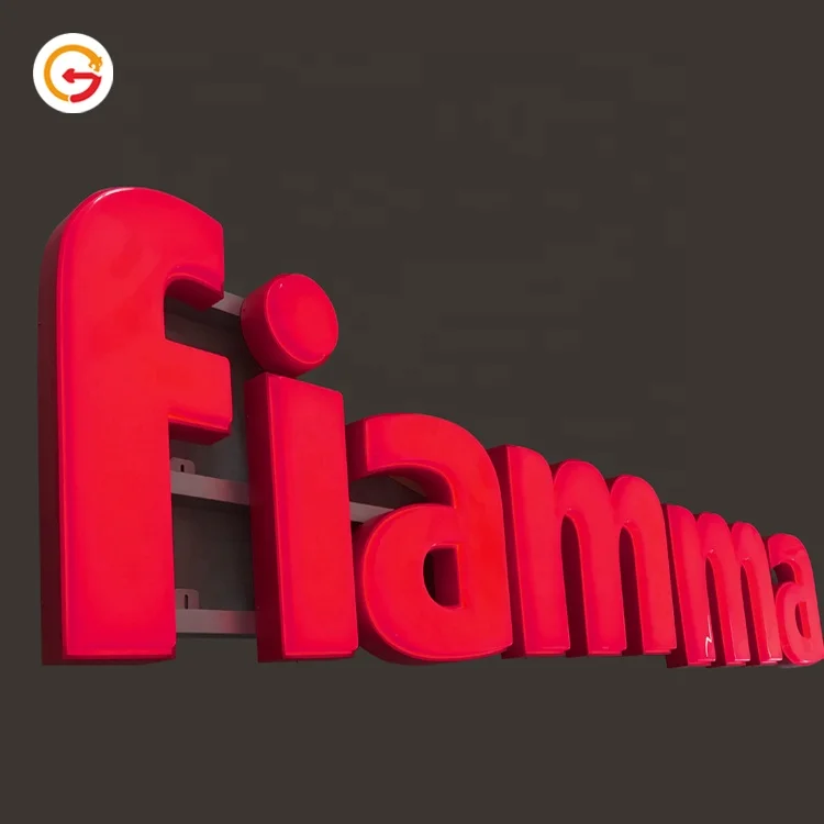 JAGUARSIGN Customized Luminous Vacuum Letters 3D Plastic Sign Board Designs for Shops Outdoor Sign Letreros Manufacturer