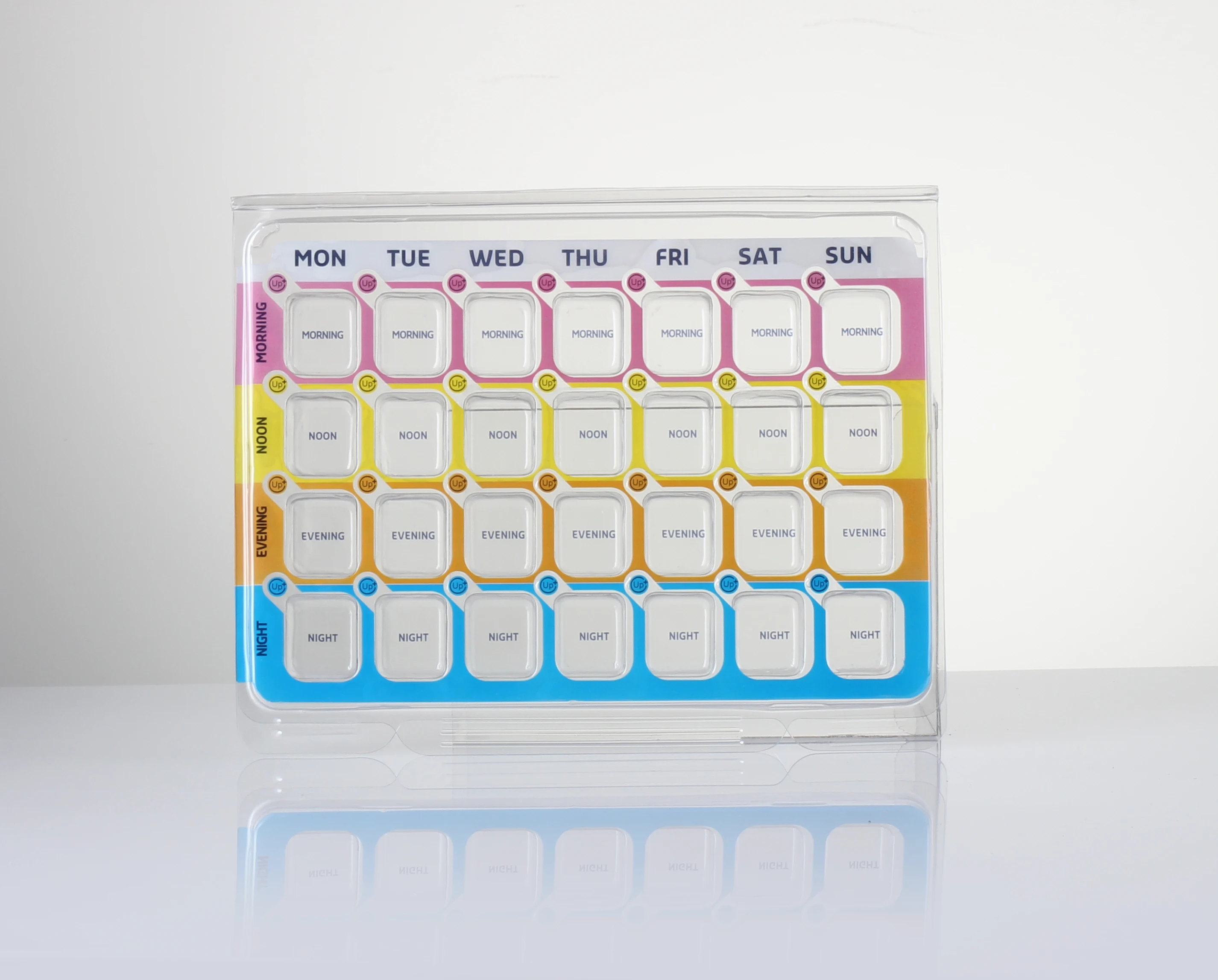 Производители поставляют прямые Таблеточные контейнеры и наклейки на неделю 28 таблеток