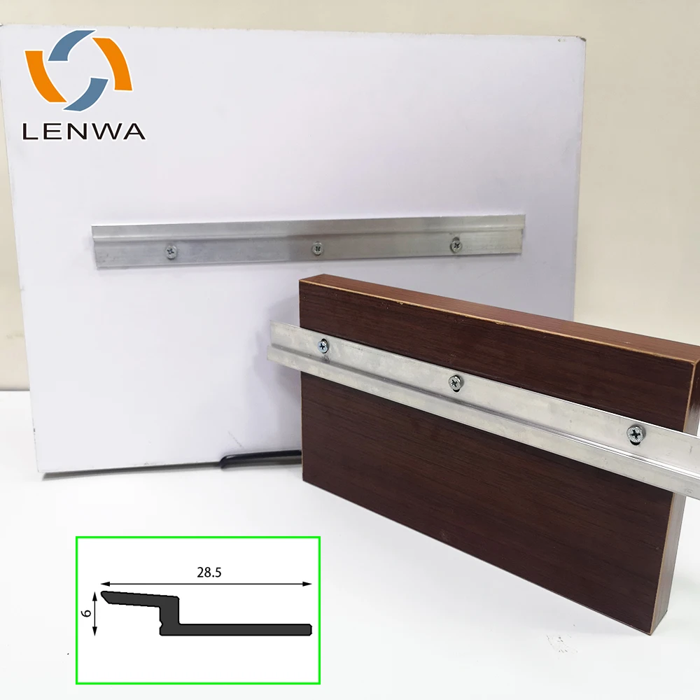 LENWA Aluminum Z Clip Hanger for Wall Panel Installation - Durable