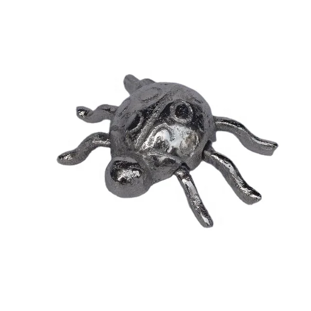 Decorative Insect Figurine  Beetle Insect Decor Insects Figurines Metal Home Decor Sculptures