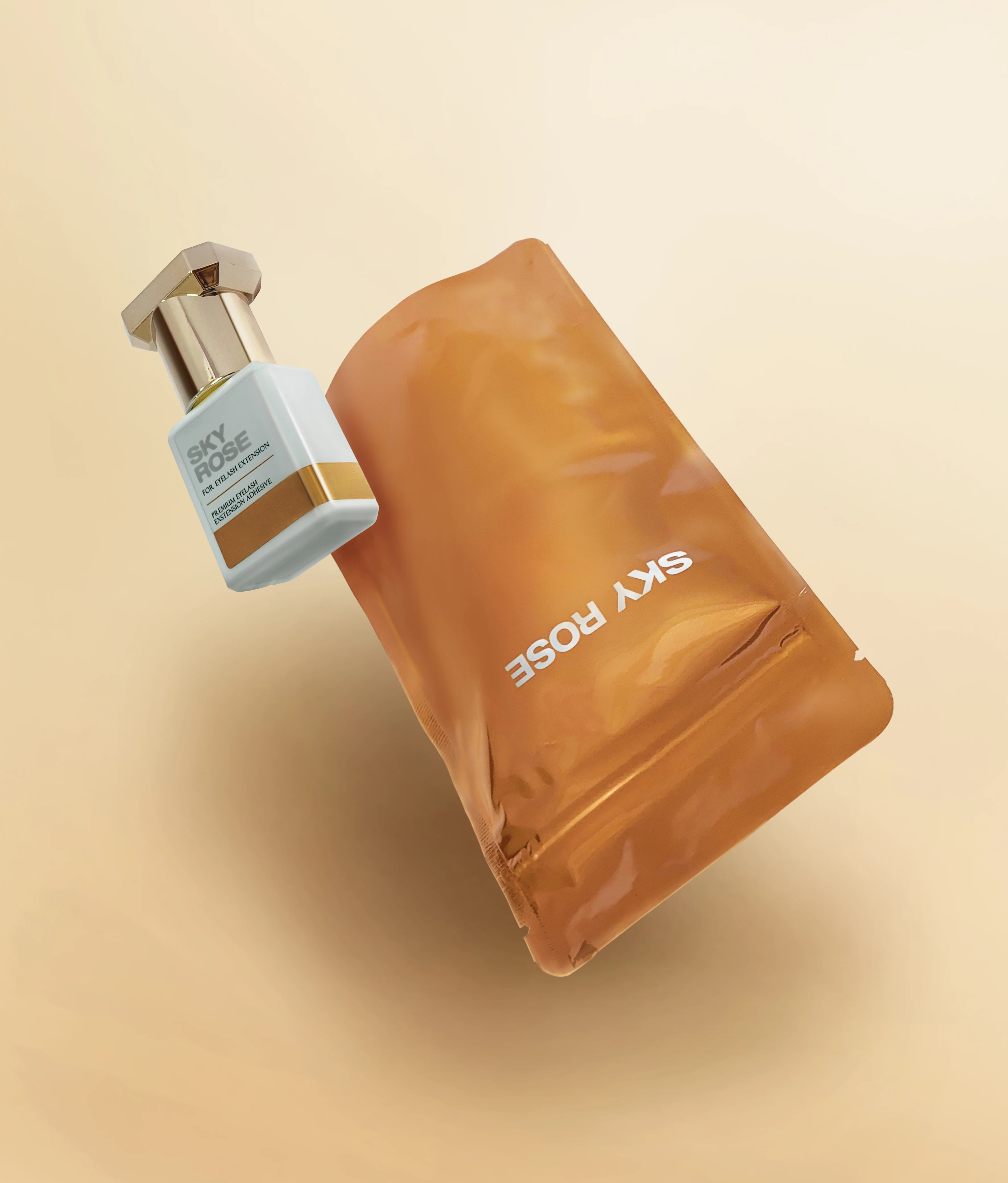 Cola Adesivo Sky Glue RA01 3ml ? Tampa Azul - Corali Cosméticos - Foto 14