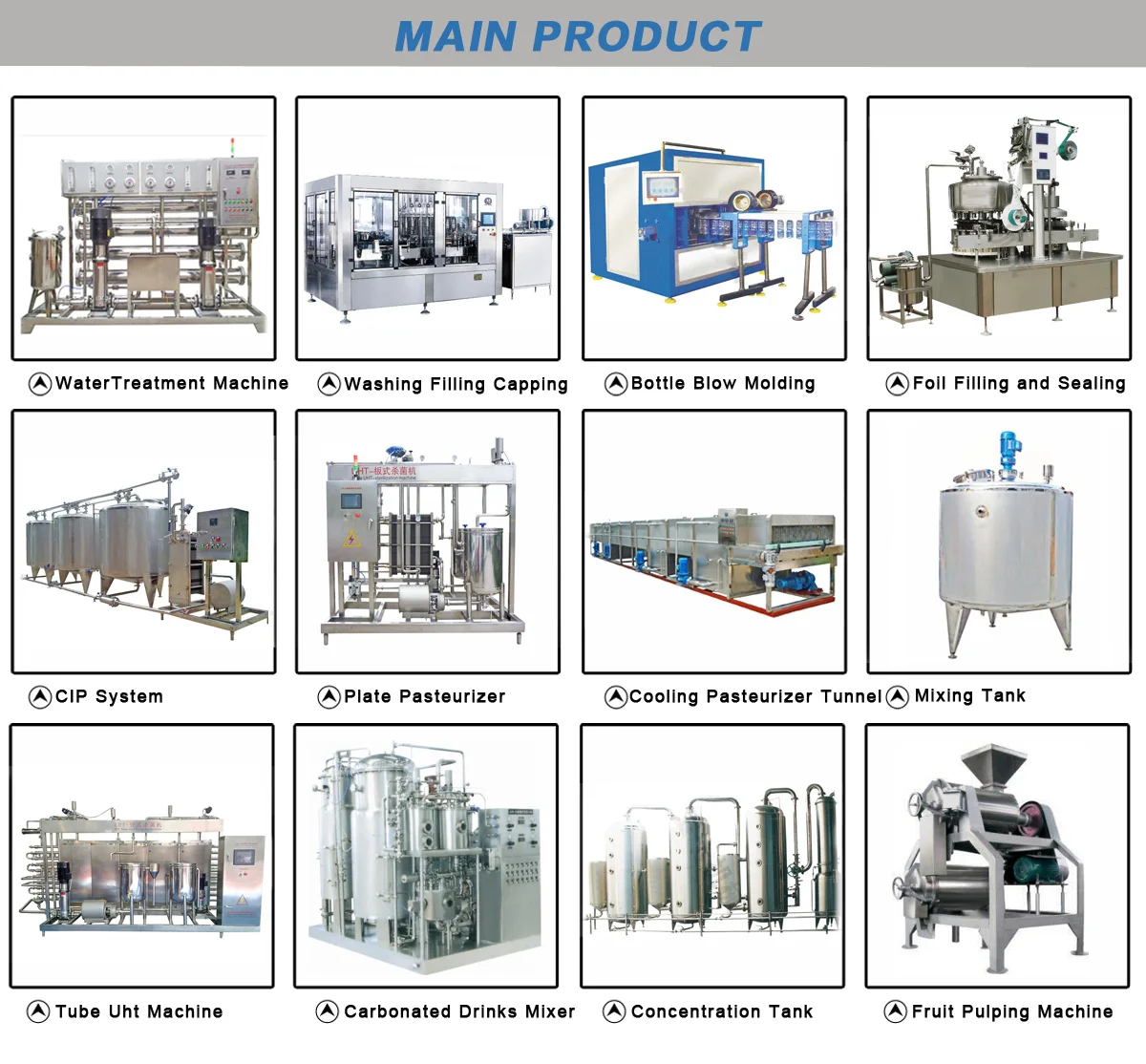 Continuous Spray Water Immersion Type Pasteurizer & Cooling Tunnel