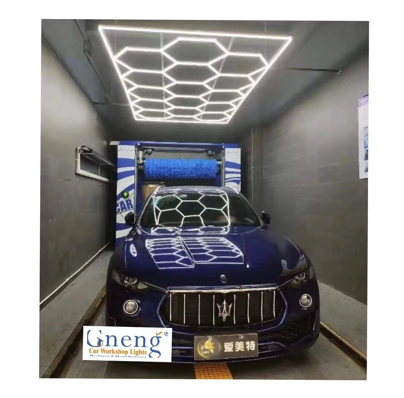 gneng-one-step-connection-high-flux-car-showroom-auto-workshop-designed