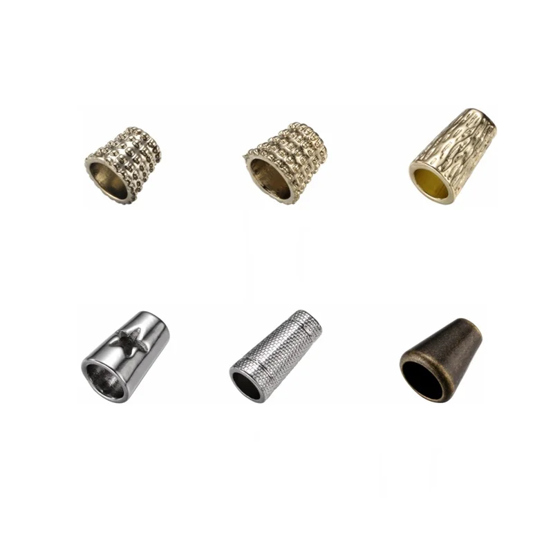 Good Quality Metal Cord Ends String Beads Swimwear Stopper for Rope End Clip