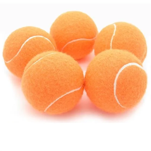 Тренировочный мяч для тенниса хорошего качества, простой синий цвет