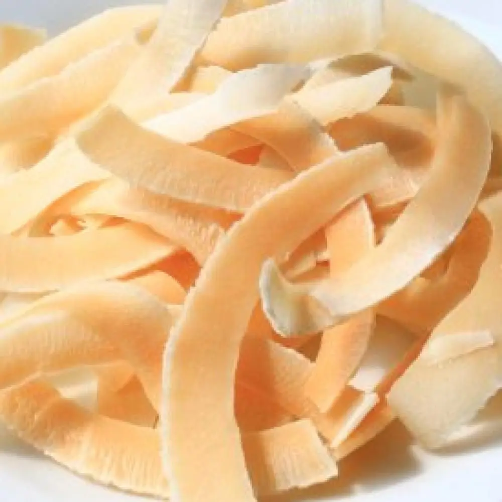Здоровые кокосовые чипсы, фрукты, овощи, закуски, Кокосовая жареная сушеная закуска, оптовая продажа из Вьетнама