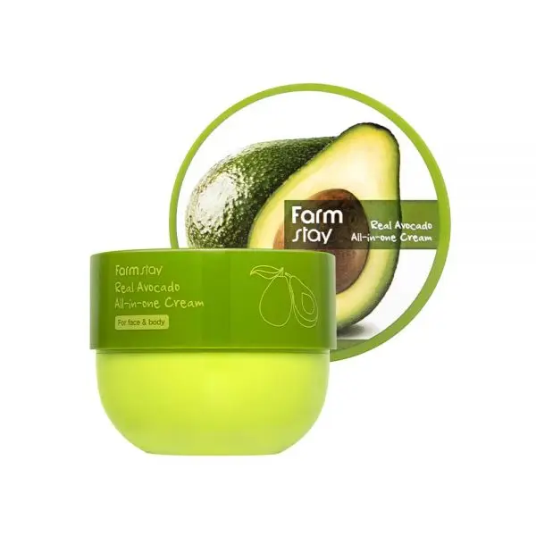Корейская косметика/настоящий крем-авокадо «Все в одном»/мягкий увлажняющий крем для лица и тела для малышей и взрослых для всех типов кожи