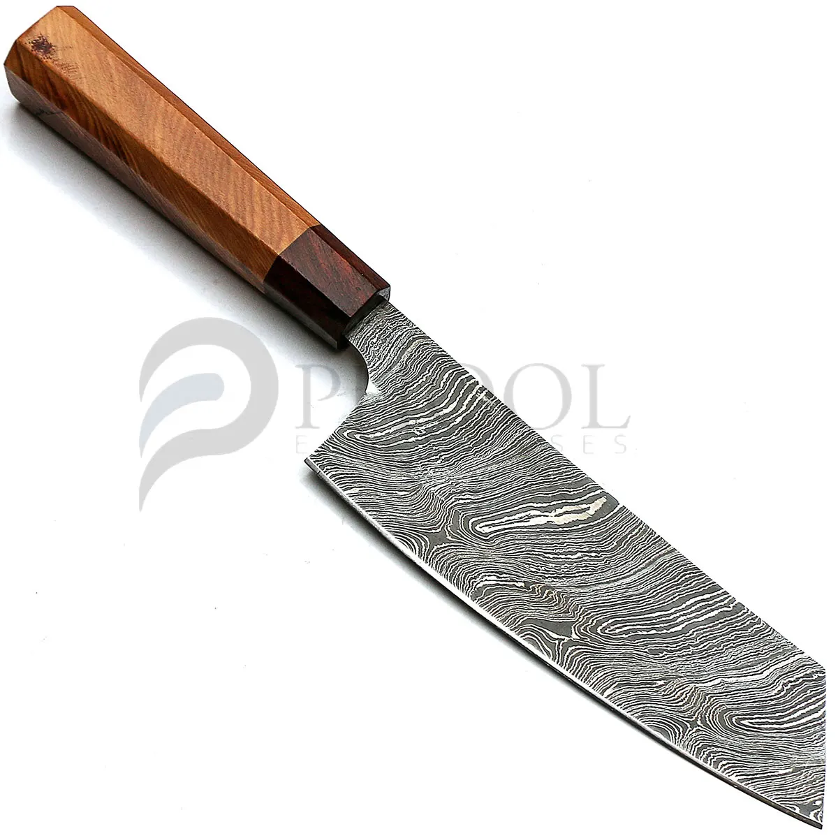 custom damascus knife cleaver chopper handmade cleaver chef