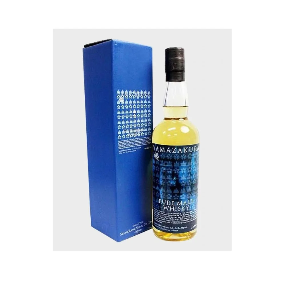 Pure Alcohol Beverage Single Malt Yamazakura Pure Malt Japanese Whisky