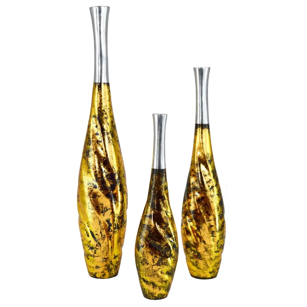 Highly Traditional Wedding Centerpiece Tall Cone Luxury Stained Home