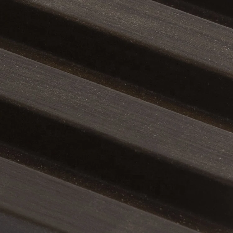 Fluted PVC Wooden Cover Round European Style High Quality Decorative Solid Wood Wall Panel