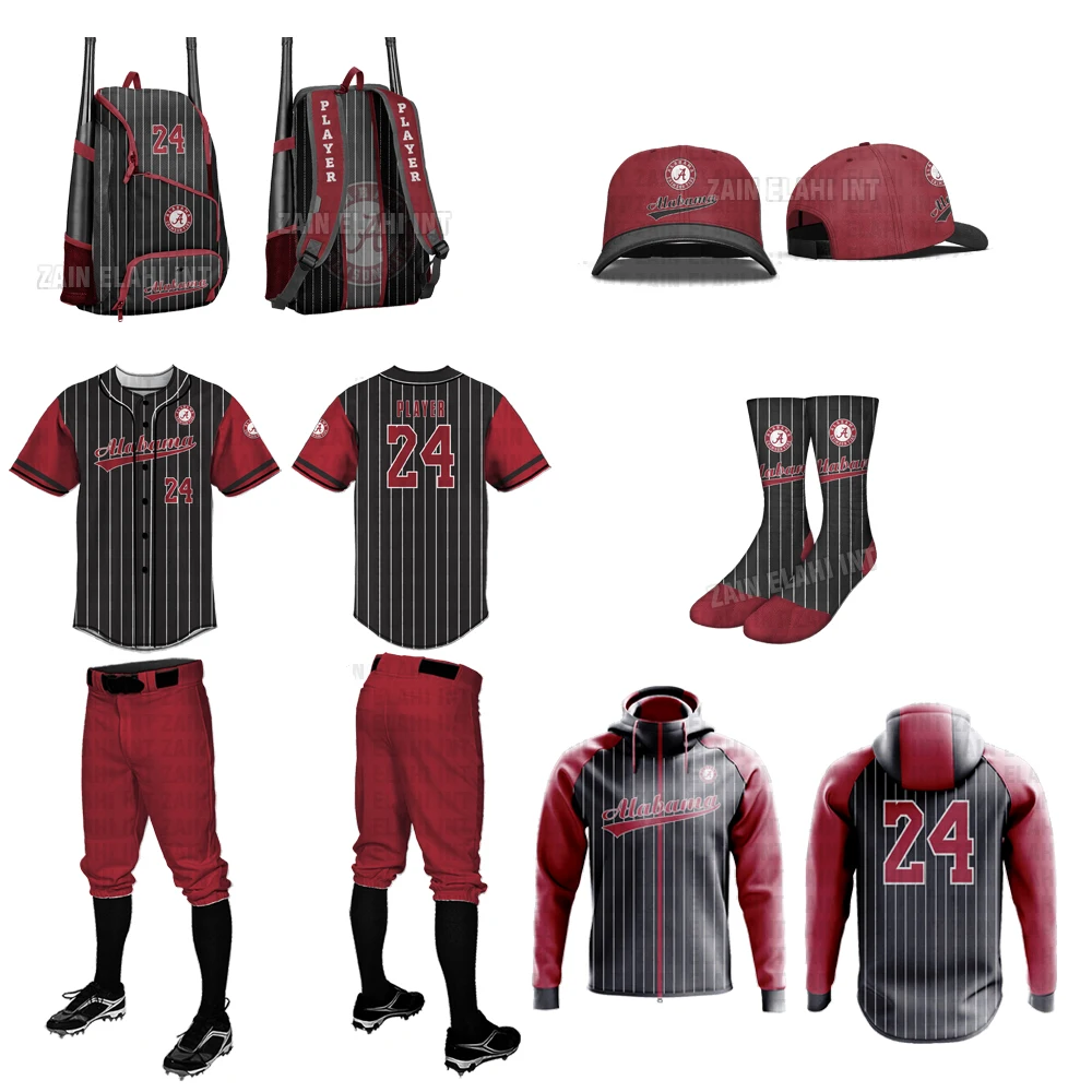 Source Custom High Quality Sportswear Baseball Uniform For Men