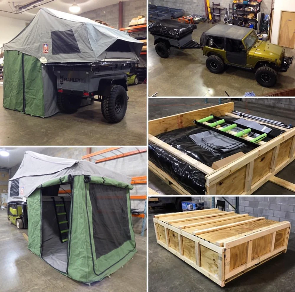 2020 New Adventure Lightweight Off Road Camping Trailer With Slide Out ...