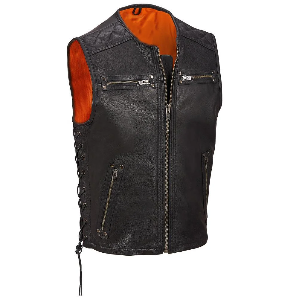 leather shooting jacket