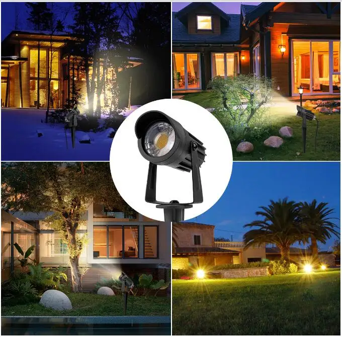 Smart Wifi Support Tuya 3W RGB Outdoor Landscape Spike Lawn Lamps Led Garden Lights(SC-J101)