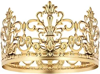 Metal Crown Best Top Quality Ware Wholesale Fancy Designing Standard Decoration Luxury Crown for Men