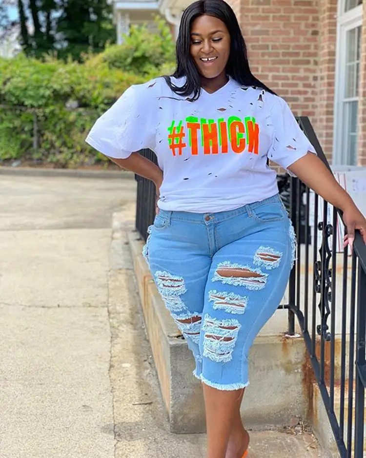 2021 Women's Jeans High Waist Stretch 